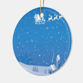 Winterkerstversiering Keramisch Ornament (Links)