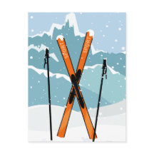 Winterkeuken briefkaart