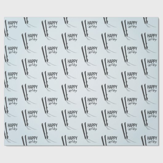 Winterkeukenpapier Prettige feestdagen rappelpapie Cadeaupapier (Vlak)