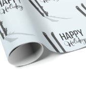 Winterkeukenpapier Prettige feestdagen rappelpapie Cadeaupapier (Rol Hoek)