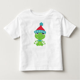 Winterkikker, stekker, groene kikker, scharretje, kinder shirts