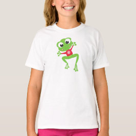 Winterkikker, stekker, groene kikker, zweet t-shirt