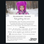 Winterkind, Babysitter, Kinderdagverblijf, Adverte Flyer<br><div class="desc">Winterkind,  Babysitter,  Kinderdagverblijf,  Flyer voor peuterspeelzaal reclame door The Business Card Store.</div>