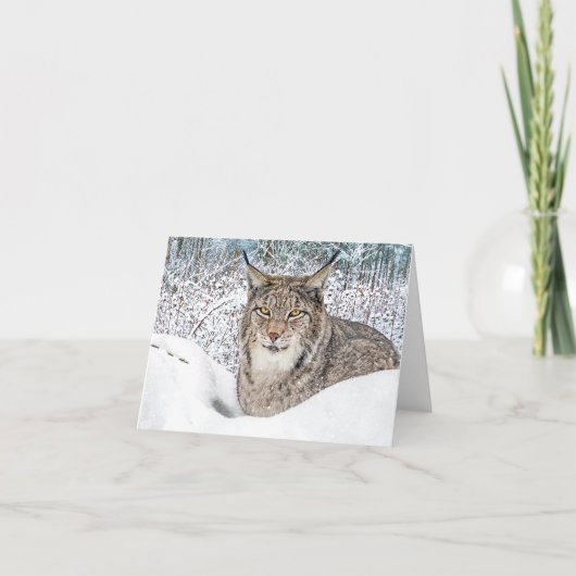 "winterkind" notitiekaartje (Voorkant)