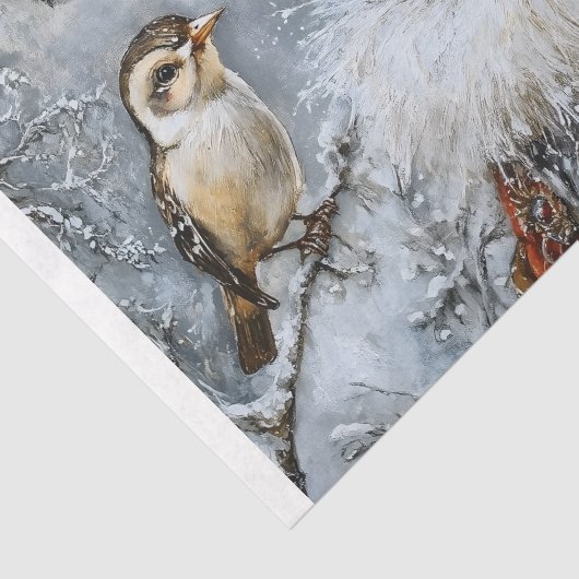 Winterkind Tissuepapier (Detail)