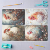 Winterkippen Tissuepapier (Craft)