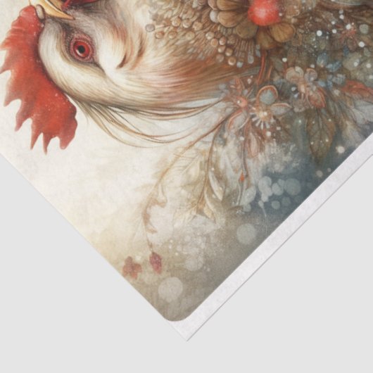 Winterkippen Tissuepapier (Detail)