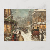 winterklassieker van Londen Feestdagenkaart (Voorkant)