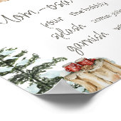 Winterkleding Het is koud buiten Mom Osa Bar Poster (Hoek)