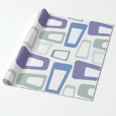 Winterkleuren Cadeaupapier (Uitgerold)