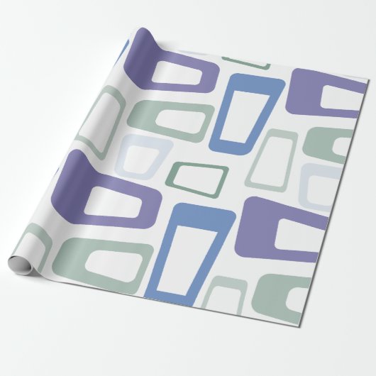 Winterkleuren Cadeaupapier (Uitgerold)