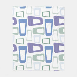 Winterkleuren Fleece Deken