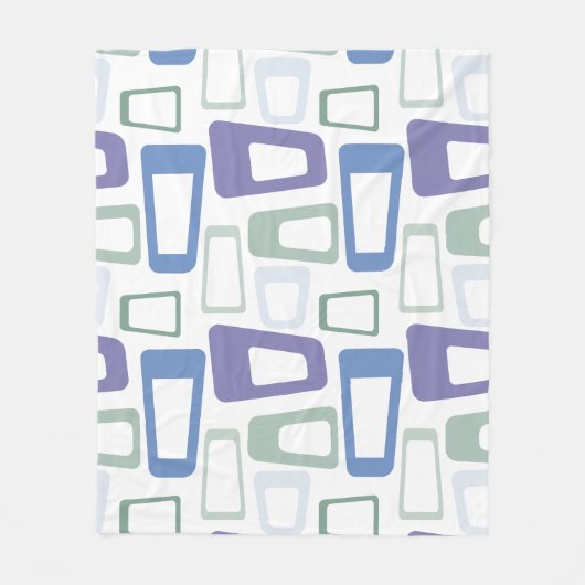 Winterkleuren Fleece Deken (Voorkant)