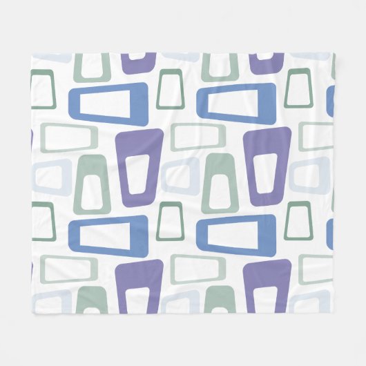 Winterkleuren Fleece Deken (Voorkant (Horizontaal))