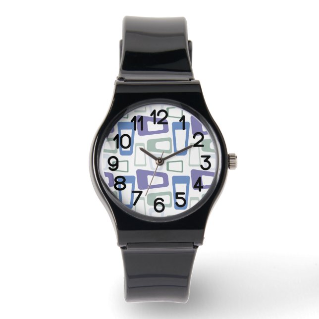 Winterkleuren Horloge (Voorkant)