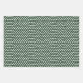 Winterkleuren Inpakpapier Plat Vel Set 6 (Voorkant 3)