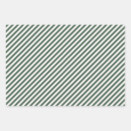 Winterkleuren Inpakpapier Plat Vel Set 6