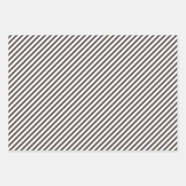 Winterkleuren Inpakpapier Plat Vel Set 8