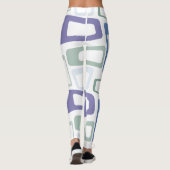 Winterkleuren Leggings (Achterkant)