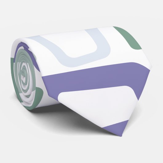 Winterkleuren Stropdas (Opgerold)