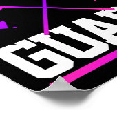 Winterkleurenvlag Poster (Hoek)