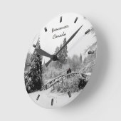 Winterklok Aangepaste winterbrug Ronde Klok (Hoek)