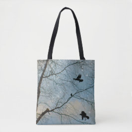 Winterkoeien Tote Bag