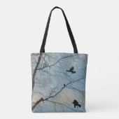 Winterkoeien Tote Bag (Achterkant)
