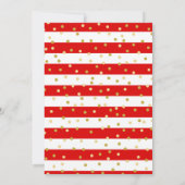 Winterkoekjes en cacao Kinderen verjaardagsfeestje Kaart (Achterkant)