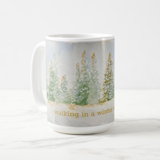 winterkoffie mok (Voorkant links)