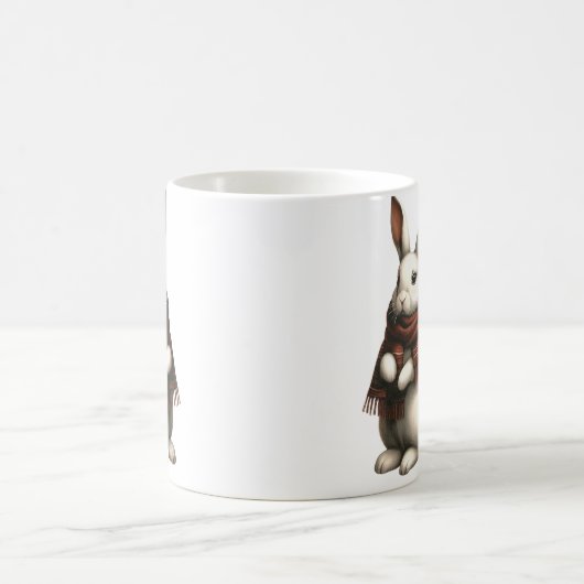  winterkonijn koffiemok (Center)