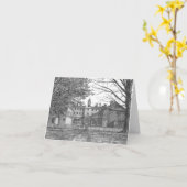 Winterkoninkje die de Lege Kaart van de Nota (Gele Bloem)