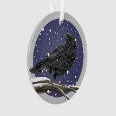 Winterkraai Ornament (voorkant)