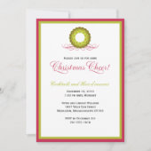 Winterkrans en bessen | Vakantie Kaart (Voorkant)