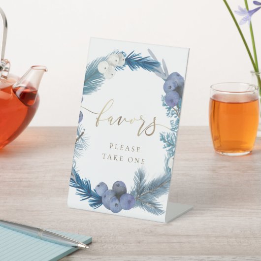 winterkreet begunstigt voetgangersbord reclamebord met voetstuk (Insitu)