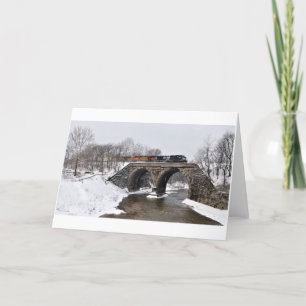 Winterkruising Feestdagen Kaart