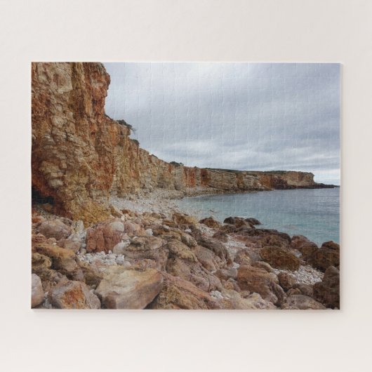 Winterkust van de Algarve Puzzle Legpuzzel (Horizontaal)