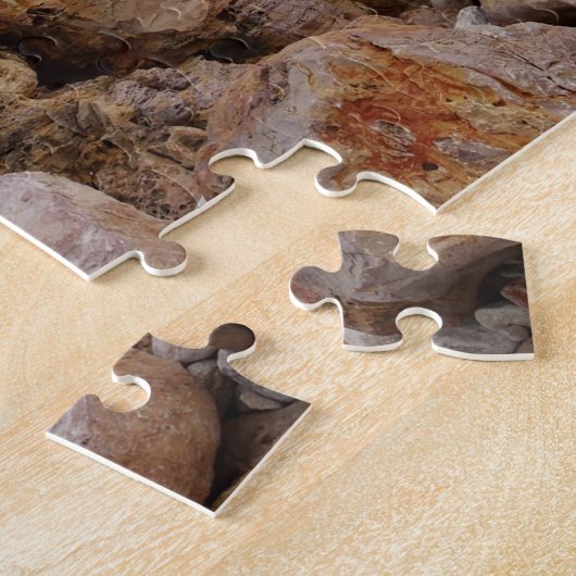 Winterkust van de Algarve Puzzle Legpuzzel (Zijkant)