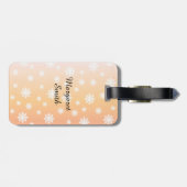 Winterlabradors Bagagelabel (Achterkant horizontaal)