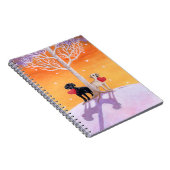 Winterlabradors Notitieboek (Rechterzijde)