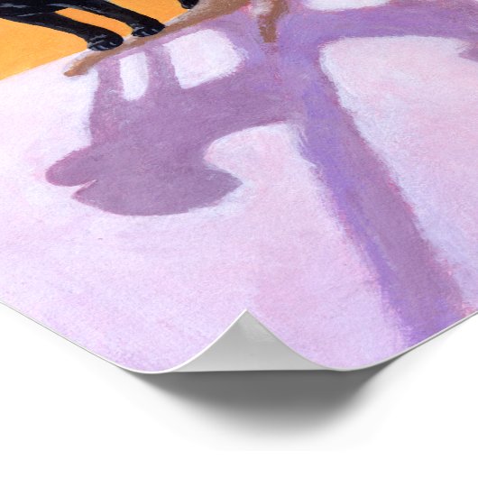 Winterlabradors Poster (Hoek)