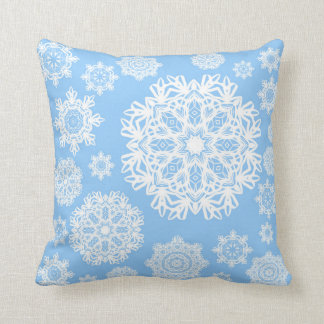 Winterland Blue Pillow Kussen