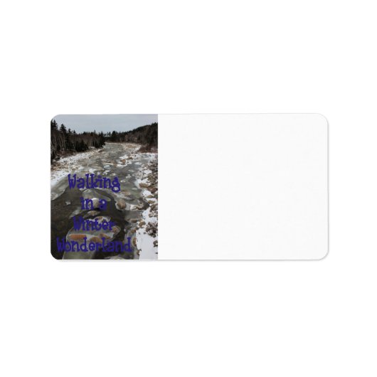 Winterland Etiket (Voorkant)