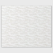 Winterland Holiday Wrapping Paper Cadeaupapier (Vlak)