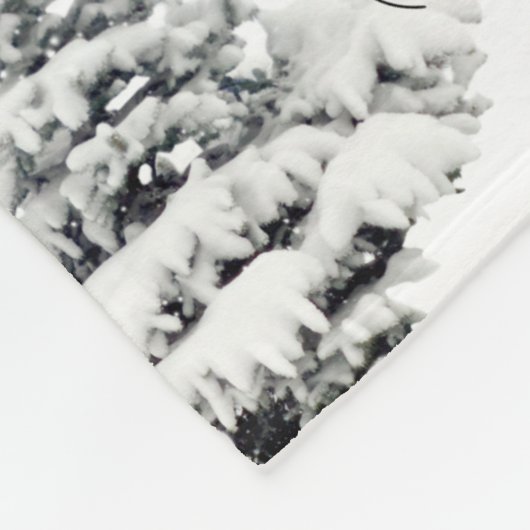 WINTERLAND kerstdeken Fleece Deken (Hoek)