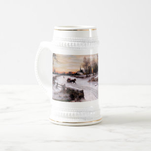 winterland scène kerstcadeau bierpul