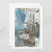 Winterlandhuis Kaart (Voorkant / Achterkant)