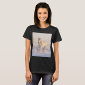 winterlandpaard T-shirt (Voorkant volledig)