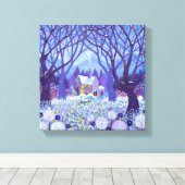 Winterlands 2012 canvas afdruk (Insitu (Houten vloer))