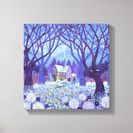 Winterlands 2012 canvas afdruk (Voorkant)